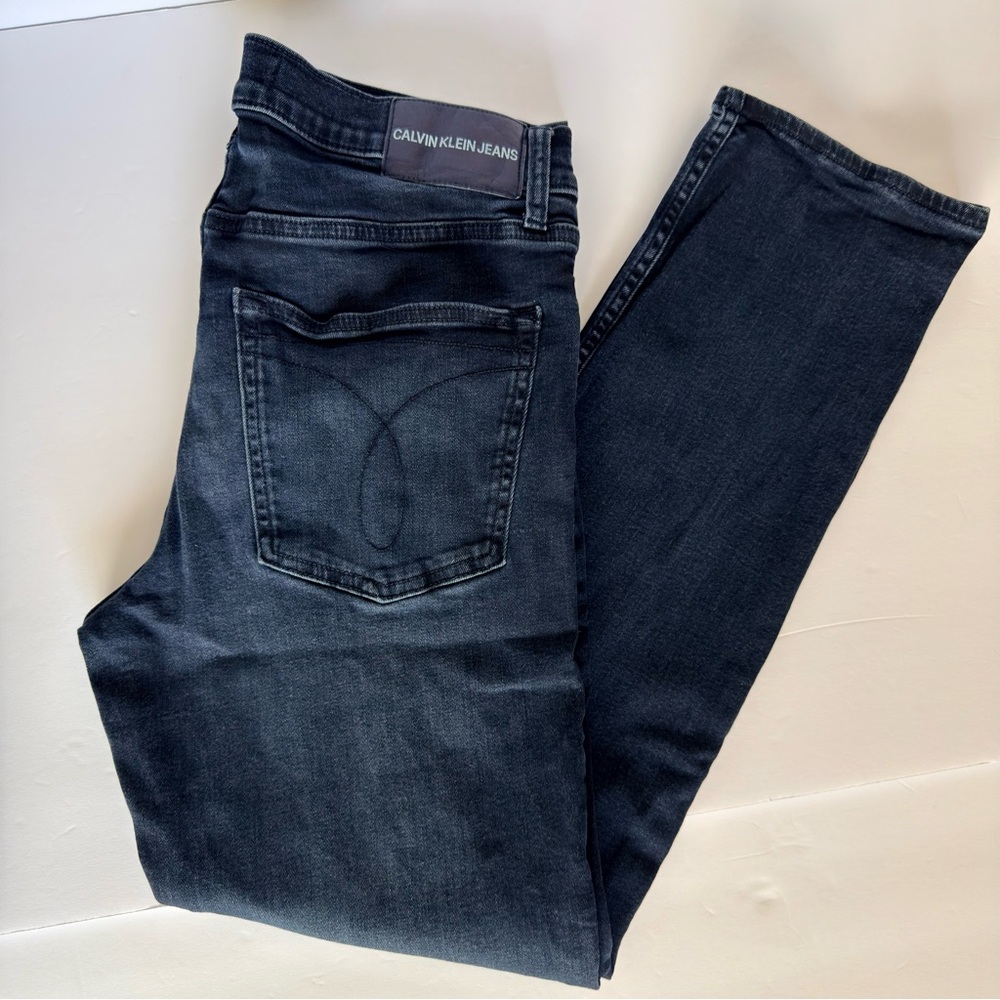 Calvin Klein Jeans Men's Dark Blue Straight 32x30